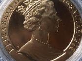 Moneta, Gibraltar, 1993m. 1 krona, cu-ni - nuotraukos Nr. 2