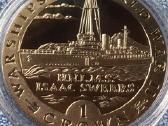Moneta, Gibraltar, 1993m. 1 krona, cu-ni
