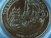 Moneta, Gibraltar, 2008m. 1 krona, cu-ni