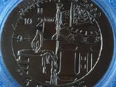 Moneta Gibraltar 1999m. 5 svarai, virenium