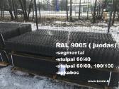 Stulpai, segmentai Ral9005 (juoda), Sandėliuojame - nuotraukos Nr. 2