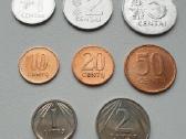 1991m. litų ir centų rinkinys Unc