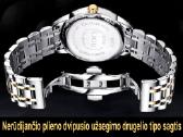 Laikrodis Lige 9846, kvarcinis, atsparus, vyriškas - nuotraukos Nr. 9