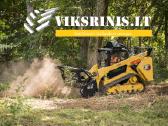 Vikšrinio Bobcat nuoma Apleistų sklypų tvarkymas - nuotraukos Nr. 23