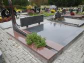 Paminklai, kapaviečių uždengimo plokštės, tvorelės - nuotraukos Nr. 10