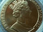 Moneta, Isle of Man, 1992m. 1 krona, cu-ni - nuotraukos Nr. 2
