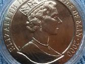 Moneta Isle of Man, 2000m. 1 krona, cu-ni - nuotraukos Nr. 2