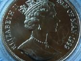 Moneta Isle of Man, 1999m. 1 krona, cu-ni - nuotraukos Nr. 2