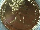 Moneta Isle of Man, 1998m. 1 krona, cu-ni - nuotraukos Nr. 2
