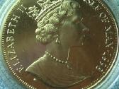 Moneta Isle of Man, 1998m. 1 krona, cu-ni - nuotraukos Nr. 2
