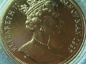 Moneta Isle of Man, 1997m. 1 krona, cu-ni - nuotraukos Nr. 2