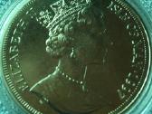 Moneta Isle of Man, 1997m. 1 krona, cu-ni - nuotraukos Nr. 2