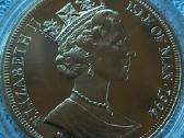 Moneta Isle of Man, 1994m. 1 krona, cu-ni - nuotraukos Nr. 2