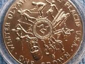 Moneta Isle of Man, 1980m. 1 krona, cu-ni