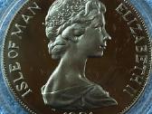 Moneta Isle of Man, 1981m. 1 krona, cu-ni - nuotraukos Nr. 2