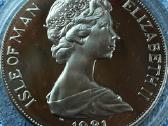 Moneta Isle of Man, 1981m. 1 krona, cu-ni - nuotraukos Nr. 2