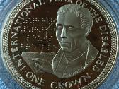 Moneta Isle of Man, 1981m. 1 krona, cu-ni
