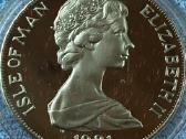 Moneta Isle of Man, 1981m. 1 krona, cu-ni - nuotraukos Nr. 2