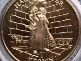 Moneta Isle of Man, 2002m. 1 krona, cu-ni
