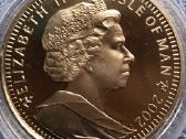 Moneta Isle of Man, 2002m. 1 krona, cu-ni - nuotraukos Nr. 2