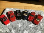 Ferrari 1:24 modeliai F40 f50 gto testarossa ir ki