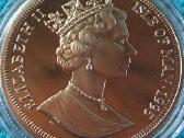 Moneta Isle of Man 1995m. 1 krona, cu-ni - nuotraukos Nr. 2