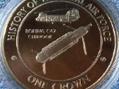 Moneta Gibraltar 2008m. 1 krona, cu-ni