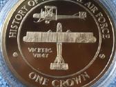 Moneta Gibraltar 2008m. 1 krona, cu-ni