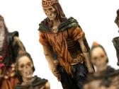 Rankomis spalvinti šachmatai: Zombiai