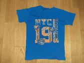 Mėlyna Nyc maikutė 128-134 dydis
