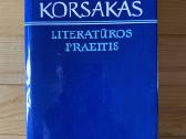 Kostas Korsakas Literatūros praeitis knyga