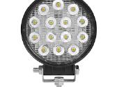 Apvalūs LED žibintai 42w ploni 2vnt. - nuotraukos Nr. 3