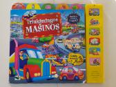 Vaikiška knygelė "Triukšmingos mašinos"