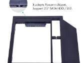 Apple HDD Caddy. Sata 3.0 to CD-rom adapteris - nuotraukos Nr. 5