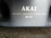 Akai muzikinis centras Tp 570 ir kolonėlės Sr 570 - nuotraukos Nr. 8