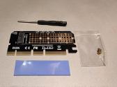 Pcie to SSD M.2 Nvme adapter ir Pcie x4 x8 x16 - nuotraukos Nr. 3