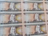 Nekarpyti 1 lito banknotai ( 28vnt žemaitė) - nuotraukos Nr. 6