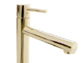 Auksinis Praustuvo maišytuvas Tess Gold 31 - nuotraukos Nr. 7