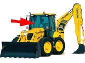 Komatsu stiklai: priekinis, durys, galinis ir kt. - nuotraukos Nr. 7