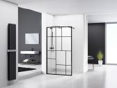 Juoda Dušo sienelė Rea Bler 2 Black 90-120cm - nuotraukos Nr. 2