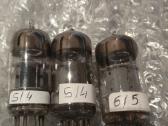 Lempos ecc85(6aq8) telefunken!(trio) - nuotraukos Nr. 2