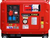 Dyzelinis generatorius Kraftwele 9.8 Kva