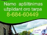Oro tarpo siltinimas termo puta ar biria vata