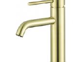 Braižyto aukso maišytuvai, Brushed gold, matinio - nuotraukos Nr. 6
