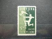Lietuva 1938 Olimpines Mlh lt417s