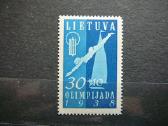 Lietuva 1938 Olimpines Mlh lt419s