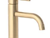 Auksinis Praustuvo maišytuvas Lungo Brushed Gold - nuotraukos Nr. 8