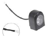 Naujas M365 paspirtuko priekinis LED žibintas - nuotraukos Nr. 3