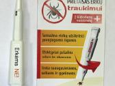 Prietaisas erkių traukimui