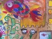 The painting - Būk Laiminga / Goldfish Painting - nuotraukos Nr. 10